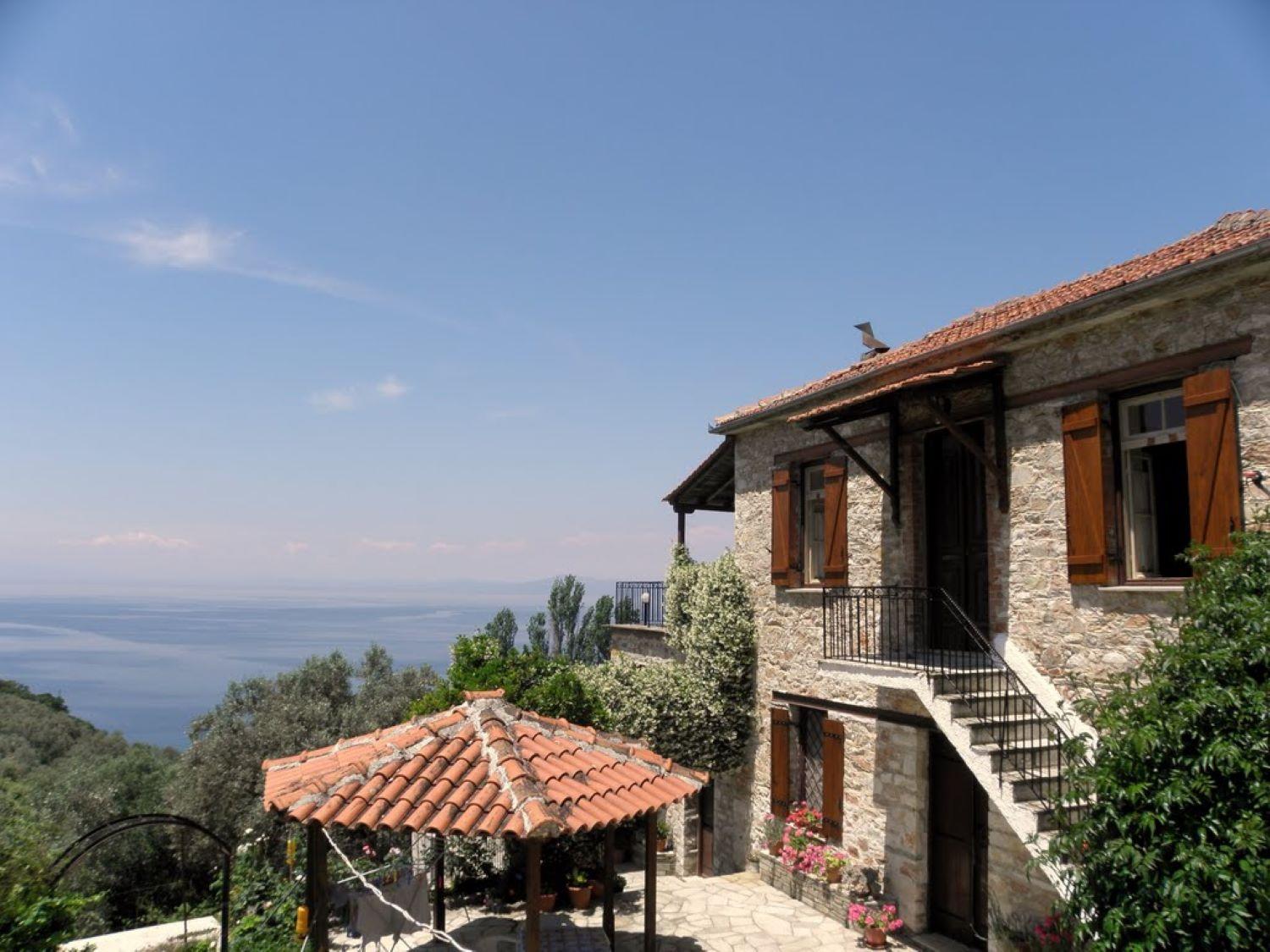 Tsorni Hill Cottage Лефокастро Экстерьер фото